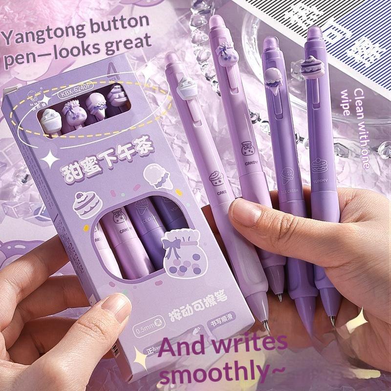 Conjunto de canetas de gel apa - Retractable Eraser Pen Click avaliação e preço