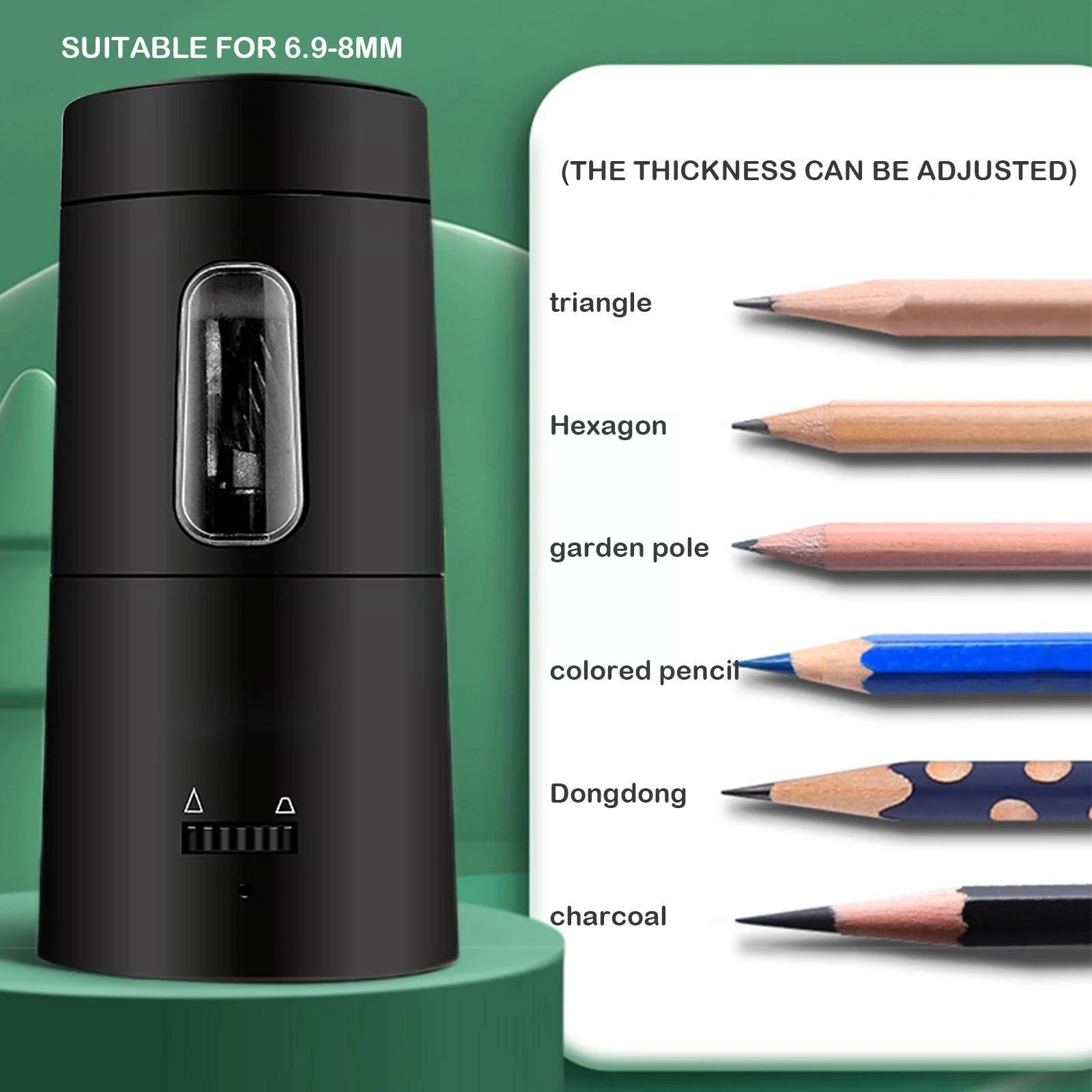 Apontador de lápis elétrico au - Electric Pencil Sharpener Usb avaliação e preço
